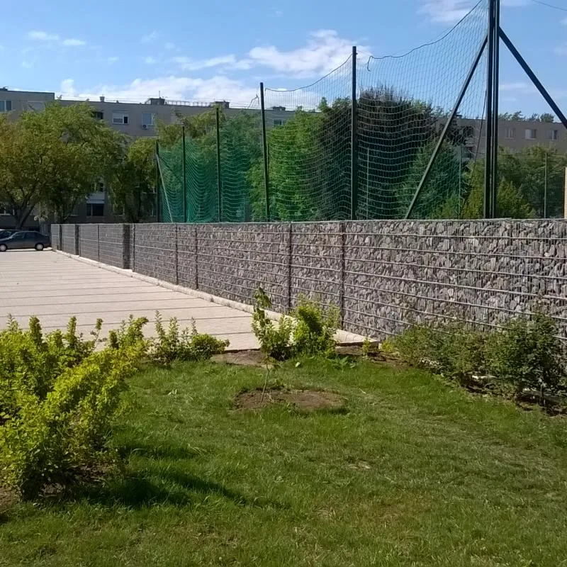 Gabion kerítés