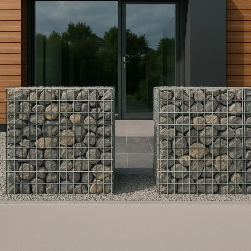 Gabion az építészetben